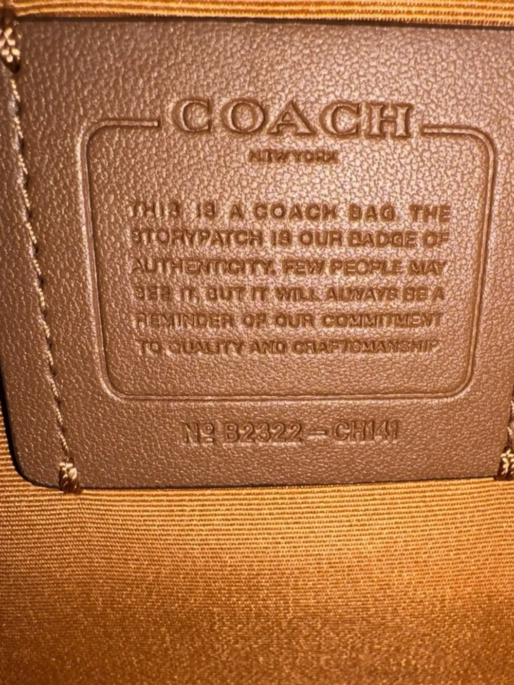Coach - 2023 Rowan Satchel - Signature Chambray - BEAUTIFUL No Call Outs